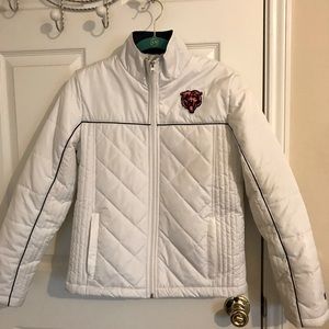 COPY - NFL White Chicago Bears Jacket